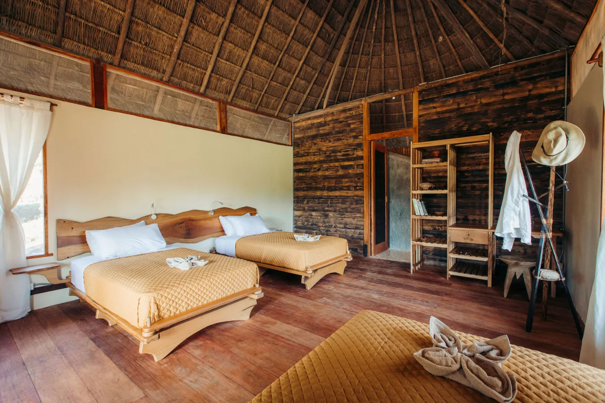 Kapawi Ecolodge cabin interior